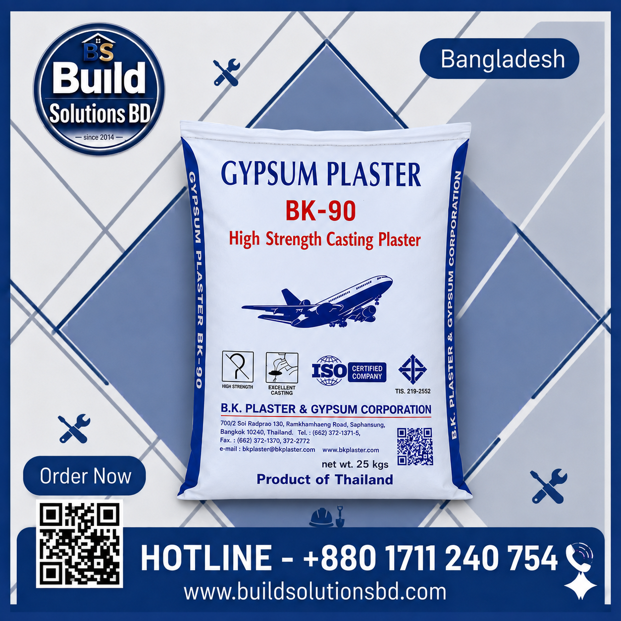 Gypsum Plaster